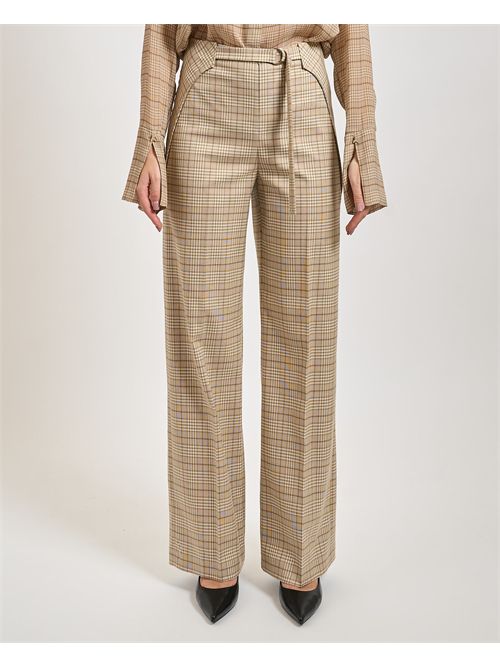 Patrizia Pepe women's pants with check pattern PATRIZIA PEPE | 8P0741-A621BFG11